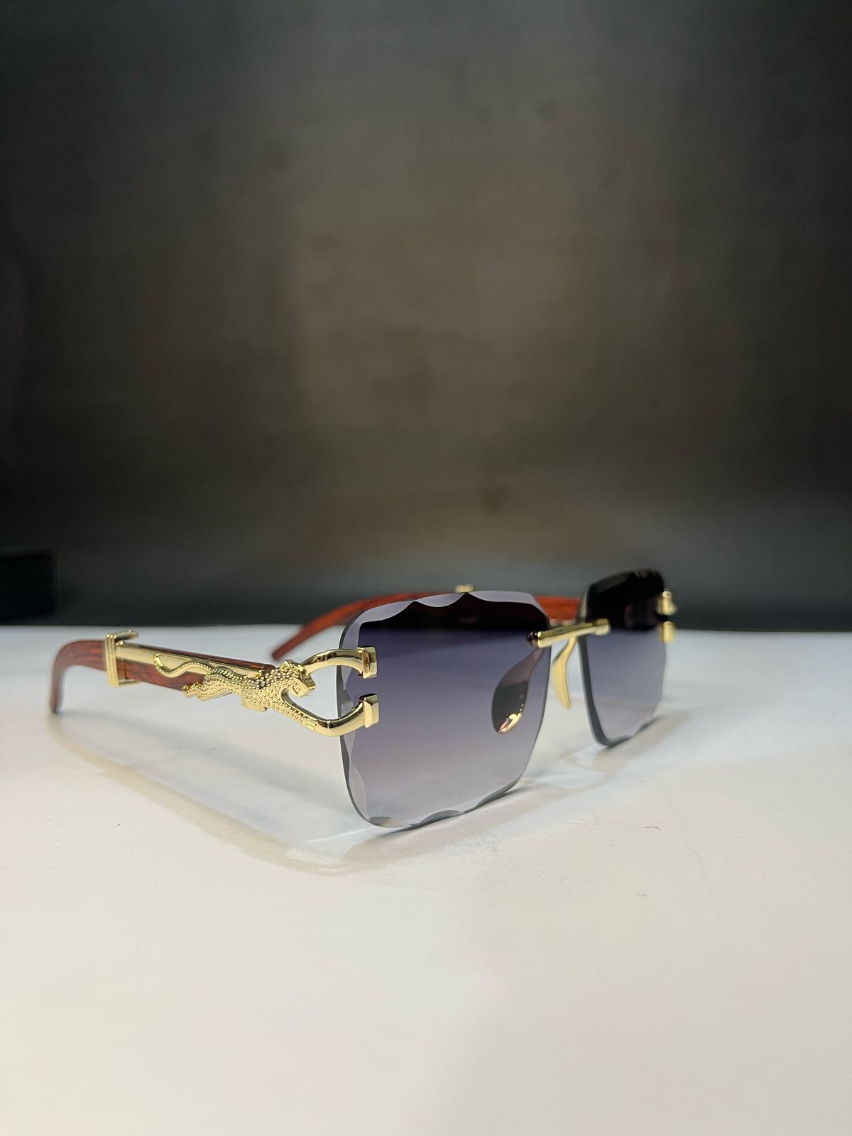 Rimless Sunglass Royal Shades